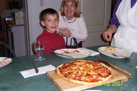 Ask about Italian Pizza Night